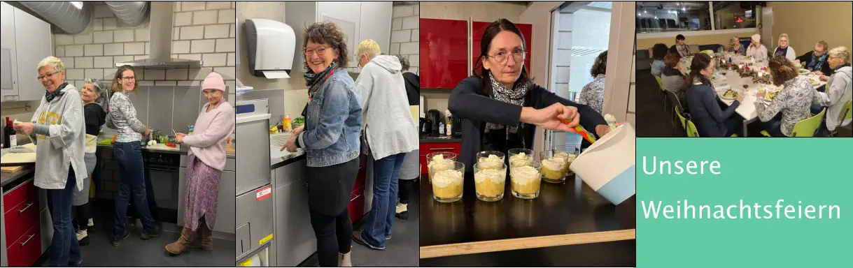 Unsere Weihnachtsfeiern